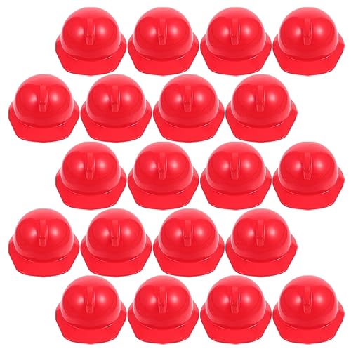 IMIKEYA 20 Stck. Helmmodellspielzeug Konstruktionsspielzeug Hüte Schutzhelme Für Puppen Hart Mini-puppen-schutzhelm Miniaturpuppenhut Miniaturpuppenhelme Abs Rot IMIKEYA 20 Stck. Helmmodellspielzeug Konstruktionsspielzeug Hüte Schutzhelme Für Puppen Hart Mini-puppen-schutzhelm Miniaturpuppenhut Miniaturpuppenhelme Abs Rot von IMIKEYA
