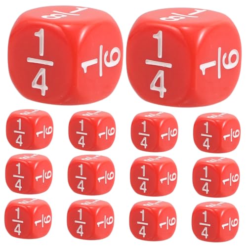 IMIKEYA 20 Stück Abgerundete Bruchwürfel, Mehrseitige Mathematikwürfel Für Kinder, Pädagogische Hilfsmittel, Spielzubehör Für Das Klassenzimmer, Verbessert Die Mathematischen Fähigkeiten IMIKEYA 20 Stück Abgerundete Bruchwürfel, Mehrseitige Mathematikwürfel Für Kinder, Pädagogische Hilfsmittel, Spielzubehör Für Das Klassenzimmer, Verbessert Die Mathematischen Fähigkeiten von IMIKEYA