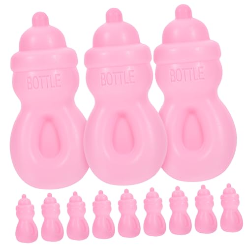 IMIKEYA 20 Stück Babyflasche für kinderspielzeug Spielzeugflasche milchflasche Werkzeug zum Füttern von Kindern kleine Trinkflasche Plastik Rosa IMIKEYA 20 Stück Babyflasche für kinderspielzeug Spielzeugflasche milchflasche Werkzeug zum Füttern von Kindern kleine Trinkflasche Plastik Rosa von IMIKEYA