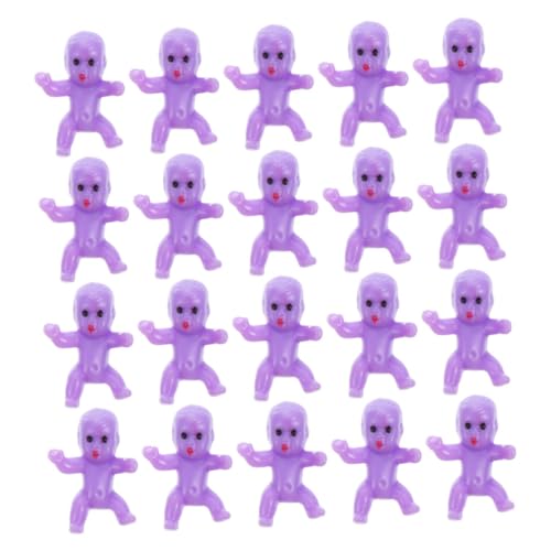IMIKEYA 20 Stück Babygeschenk Mini-Babys zur Dekoration Dekorationen Dusche Party Badespielzeug für Babys entzückende kleine Plastikbabys süße Minibabys Babyfiguren Violett IMIKEYA 20 Stück Babygeschenk Mini-Babys zur Dekoration Dekorationen Dusche Party Badespielzeug für Babys entzückende kleine Plastikbabys süße Minibabys Babyfiguren Violett von IMIKEYA