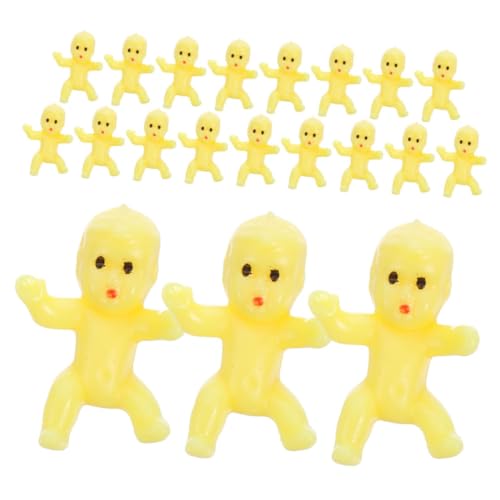 IMIKEYA 20 Stück Babygeschenk Rosa Figuren Mini Dekorationen Partygeschenk Kleine Babypuppen Kleine Babys Partyzubehör Badespielzeug Für Babys Yellow Plastik IMIKEYA 20 Stück Babygeschenk Rosa Figuren Mini Dekorationen Partygeschenk Kleine Babypuppen Kleine Babys Partyzubehör Badespielzeug Für Babys Yellow Plastik von IMIKEYA