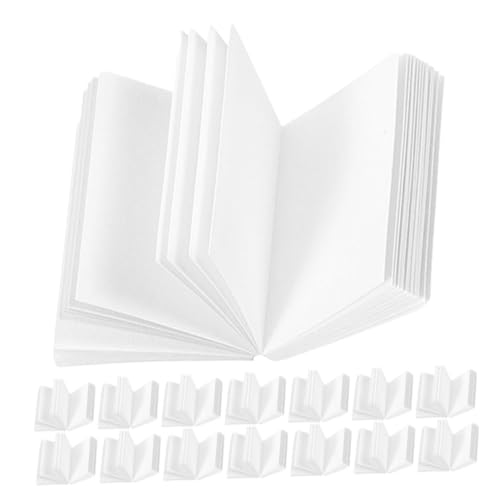 IMIKEYA 20 Stück Blanko Buch Modelle Kleines Öffnungsbuch Miniatur Tür Miniaturen Mini Bücher Modell Puppenhaus Zubehör Miniatur Bücher Maßstab 112 Puppenhaus von IMIKEYA