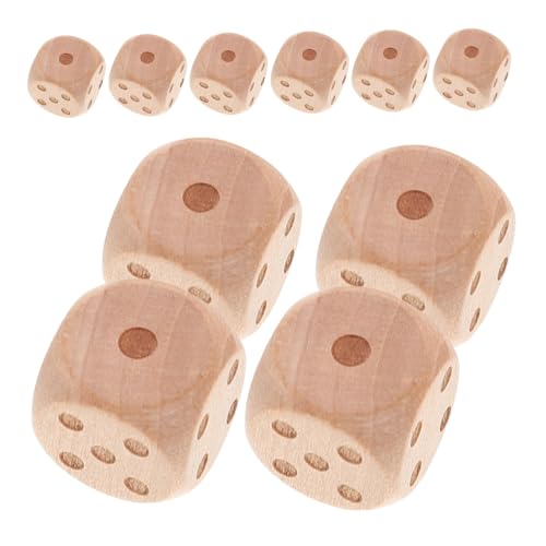 IMIKEYA 20 Stück Holzwürfel Mini- Für Masse Partyspielwürfel Schmucklos Einseitig Sechs Kompakter Unterhaltungswürfel D6 Partyzubehör Große Spiel Hölzern IMIKEYA 20 Stück Holzwürfel Mini- Für Masse Partyspielwürfel Schmucklos Einseitig Sechs Kompakter Unterhaltungswürfel D6 Partyzubehör Große Spiel Hölzern von IMIKEYA