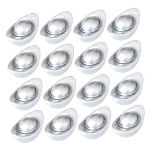 IMIKEYA 20 Stück Ingot-Modell Dekoration dekorative Wohnaccessoires realistischer Barren Miniaturbarren Goldminiatur Barrenverzierung Mini-Harzbarren Barren Silver von IMIKEYA