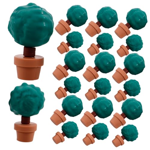 IMIKEYA 20 Stück Kleine Weiche Ornamente Pflanzen Minifiguren Miniaturmodellornamente Miniaturbäume Zum Basteln Kaktusfiguren Mini Miniatur-Zeug Weiches Gummi Green IMIKEYA 20 Stück Kleine Weiche Ornamente Pflanzen Minifiguren Miniaturmodellornamente Miniaturbäume Zum Basteln Kaktusfiguren Mini Miniatur-Zeug Weiches Gummi Green von IMIKEYA