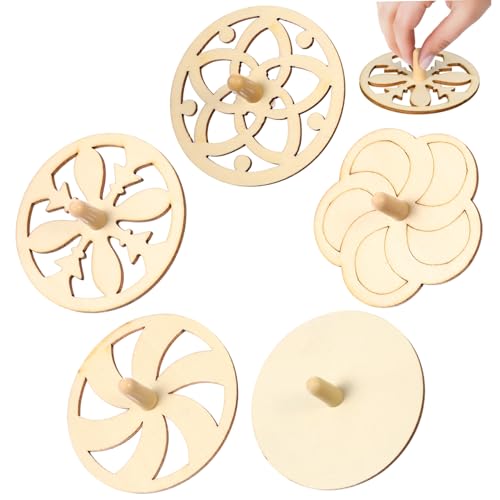 IMIKEYA 20 Stück Kreiselspielzeug aus Holz unvollendet unfertige Gyroskope Gyro - Aufmerksamkeit unfertiges Holzspielzeug für Kind hölzern Golden Zufällige Farbe IMIKEYA 20 Stück Kreiselspielzeug aus Holz unvollendet unfertige Gyroskope Gyro - Aufmerksamkeit unfertiges Holzspielzeug für Kind hölzern Golden Zufällige Farbe von IMIKEYA