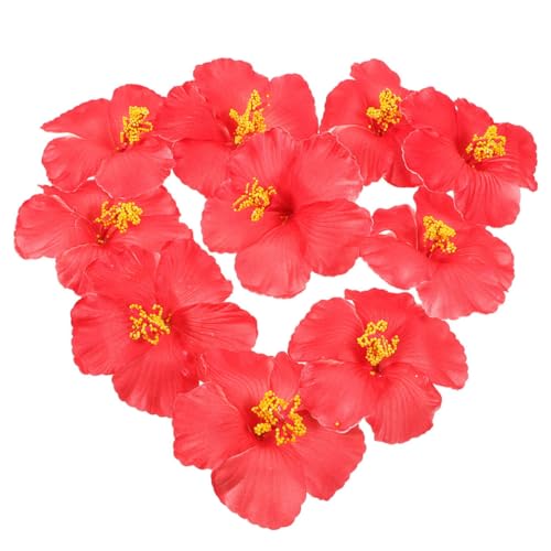 IMIKEYA 20 Stück Künstliche Hibiskusblüte Hawaiianische Blume Hibiskusblüten Hawaiianische Kunstblumen Künstliche Blumen Hibiskus Künstliche Hibiskus-kunstblumen Rot Eva IMIKEYA 20 Stück Künstliche Hibiskusblüte Hawaiianische Blume Hibiskusblüten Hawaiianische Kunstblumen Künstliche Blumen Hibiskus Künstliche Hibiskus-kunstblumen Rot Eva von IMIKEYA