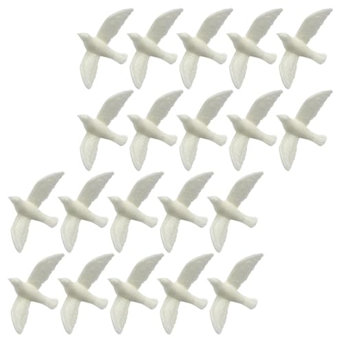 IMIKEYA 20 Stück Mikro-landschaftsverzierung Mini Puppe Figur Winziges Klein Taube Kaninchen Modell Mit Künstlichen Vögeln Mikro-vögel- Vögel Modell Harz Weiß IMIKEYA 20 Stück Mikro-landschaftsverzierung Mini Puppe Figur Winziges Klein Taube Kaninchen Modell Mit Künstlichen Vögeln Mikro-vögel- Vögel Modell Harz Weiß von IMIKEYA