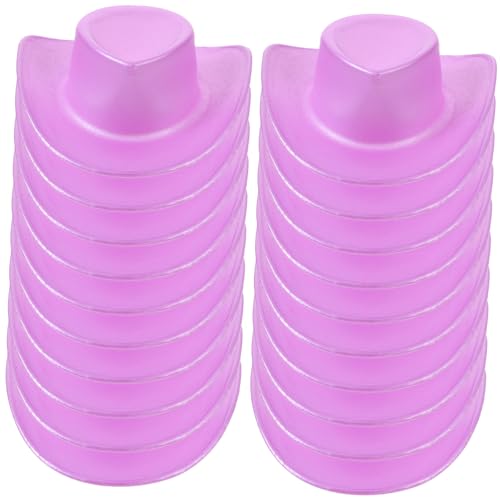 IMIKEYA 20 Stück Mini Cowboyhut Puppe Mini Formelle Hüte Lustiger Hut Mini Hüte Fischerhüte Damen Stroh Cowgirlhut Lustiger Fischerhut Cowgirlhüte Für Damen Kuhhut Mini von IMIKEYA