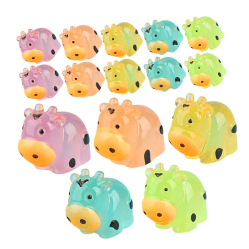 IMIKEYA 20 Stück Mini-Garten-Kuh-Figuren, DIY-Kuh-Dekorationen, Kuh-Figuren, Kleine Garten-Dekorationen IMIKEYA 20 Stück Mini-Garten-Kuh-Figuren, DIY-Kuh-Dekorationen, Kuh-Figuren, Kleine Garten-Dekorationen von IMIKEYA