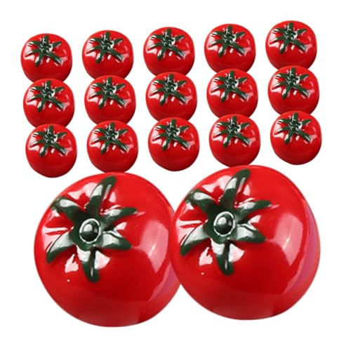 IMIKEYA 20 Stück Mini-Gemüsemodell Mini-Obstverzierung lebensechte Tomate künstliche Früchte Fälschung Tomaten Mini-Simulationstomate gefälschte Minitomate Harz rot IMIKEYA 20 Stück Mini-Gemüsemodell Mini-Obstverzierung lebensechte Tomate künstliche Früchte Fälschung Tomaten Mini-Simulationstomate gefälschte Minitomate Harz rot von IMIKEYA