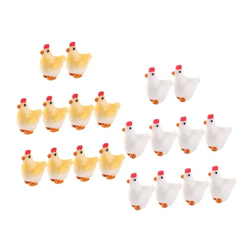IMIKEYA 20 Stück Mini Hahn Henne Krähe Feengarten Miniatur Hühner Mini Kleine Enten Miniatur Puppenhaus Mini Lebensmittel Mini Sachen Mini Enten Hühnerstatue Bauernhaus IMIKEYA 20 Stück Mini Hahn Henne Krähe Feengarten Miniatur Hühner Mini Kleine Enten Miniatur Puppenhaus Mini Lebensmittel Mini Sachen Mini Enten Hühnerstatue Bauernhaus von IMIKEYA