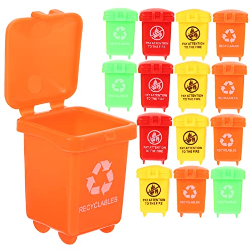 IMIKEYA 20 Stück Mini-Mülleimer Mini -Müll kann Auto Modulbehälter - Kleines Mülleimer- Pop Recycling Mülltonne für Früherziehung für -Mülltonnen Plastik IMIKEYA 20 Stück Mini-Mülleimer Mini -Müll kann Auto Modulbehälter - Kleines Mülleimer- Pop Recycling Mülltonne für Früherziehung für -Mülltonnen Plastik von IMIKEYA