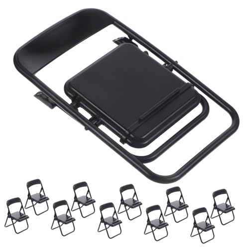 IMIKEYA 20 Stück Mini Stuhr-förmiger Mobilfunkhalter Figuren Gadget Winziges Zuhause Telefon Tisch Wohnkultur Stuhlmodell Faltbares Smartphone Mini-puppenstubenstuhl Van Plastik Black IMIKEYA 20 Stück Mini Stuhr-förmiger Mobilfunkhalter Figuren Gadget Winziges Zuhause Telefon Tisch Wohnkultur Stuhlmodell Faltbares Smartphone Mini-puppenstubenstuhl Van Plastik Black von IMIKEYA