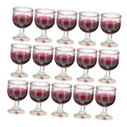 IMIKEYA 20 Stück Miniatur- -rotweinglas Hochzeit Stichworte Miniaturen Kelch Dekoration Winzig Tassen Party Miniatur-weinbecher-Modell Puppe Weinbecher PVC Wiederverwendbar IMIKEYA 20 Stück Miniatur- -rotweinglas Hochzeit Stichworte Miniaturen Kelch Dekoration Winzig Tassen Party Miniatur-weinbecher-Modell Puppe Weinbecher PVC Wiederverwendbar von IMIKEYA