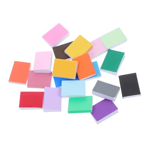 IMIKEYA 20 Stück Miniaturbücher für Puppenhäuser Teiliges Set Dekoration und Kreative Gestaltung von Miniaturwelten Fördert Fantasie von Kindern von IMIKEYA