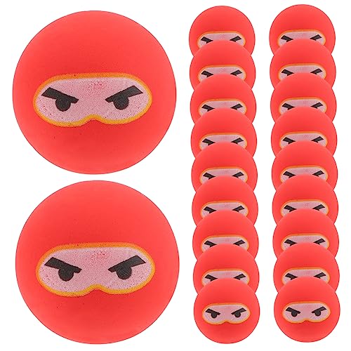 IMIKEYA 20 Stück Ninja springender Ball Mini- Ninja hüpfende Bälle hupfball für outdoor- für Hüpfbälle für Hüpfbälle Gummi rot IMIKEYA 20 Stück Ninja springender Ball Mini- Ninja hüpfende Bälle hupfball für outdoor- für Hüpfbälle für Hüpfbälle Gummi rot von IMIKEYA