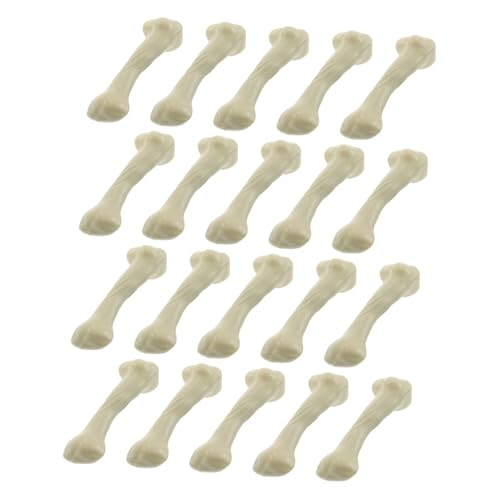 IMIKEYA 20 Stück Skelett-Halloween-Dekoration Gruselige Knochen-Requisiten Miniatur-Skelett-Figuren Miniatur-Knochen Für Feiertagsdekoration Streich-Spielzeug von IMIKEYA