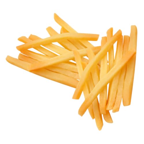 IMIKEYA 20 Stück Pommes Frites Modell Fast Food Party Dekorationen Realistische Fake Food Fake Fries Realistische Lebensmittel Küchensimulation Simulation Dekoration Simulierte von IMIKEYA