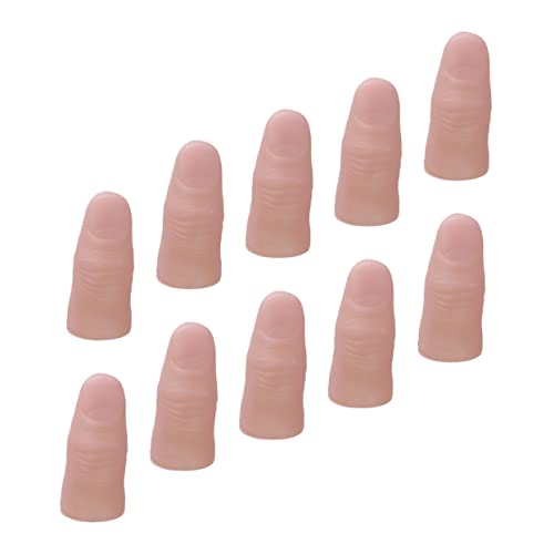 IMIKEYA 20 Stück Realistische Finger Spielzeuge Täuschend Echte Finger Requisiten für Zaubertricks und Partyspiele für Bühnenaufführungen und Streiche IMIKEYA 20 Stück Realistische Finger Spielzeuge Täuschend Echte Finger Requisiten für Zaubertricks und Partyspiele für Bühnenaufführungen und Streiche von IMIKEYA