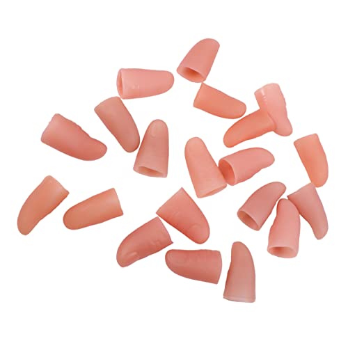 IMIKEYA 20 Stück Simulations Finger Binde Baustützen Trickfinger Simulierte Fingerstützen Trick -fingerzubehör Simulierte Gefälschte Fingerrequisiten Simulierter Falscher Finger IMIKEYA 20 Stück Simulations Finger Binde Baustützen Trickfinger Simulierte Fingerstützen Trick -fingerzubehör Simulierte Gefälschte Fingerrequisiten Simulierter Falscher Finger von IMIKEYA