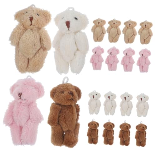 IMIKEYA 20 Stück Stoffbären Puppenfäden Bär Kleine Bären Mini Stoffbär Kleine Bären Kleines Bärenspielzeug Minibär Für Hochzeitsdekorationen Süßes Stofftier Minibärenspielzeug IMIKEYA 20 Stück Stoffbären Puppenfäden Bär Kleine Bären Mini Stoffbär Kleine Bären Kleines Bärenspielzeug Minibär Für Hochzeitsdekorationen Süßes Stofftier Minibärenspielzeug von IMIKEYA