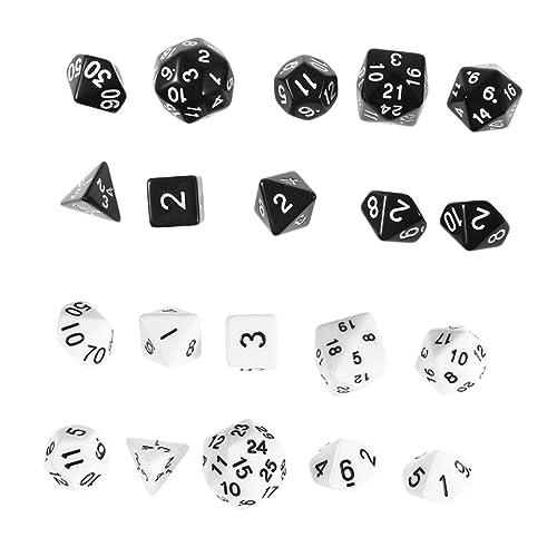 IMIKEYA 20 Stücke Würfel Mini SAGT Mehrseitige Würfel Brettspiel Würfel Rolle Spiel Würfel Polyedrische Würfel Acryl IMIKEYA 20 Stücke Würfel Mini SAGT Mehrseitige Würfel Brettspiel Würfel Rolle Spiel Würfel Polyedrische Würfel Acryl von IMIKEYA