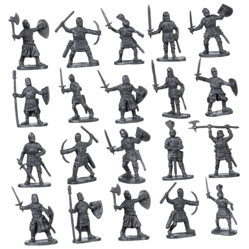 IMIKEYA 200 Stück Kavallerie-Modellspielzeug Miniatur kleine Leute Handwerk Personenfigur scheibengardinen Sandtisch-Soldaten-Modelle Sandtisch Menschen Modell Plastik Grey IMIKEYA 200 Stück Kavallerie-Modellspielzeug Miniatur kleine Leute Handwerk Personenfigur scheibengardinen Sandtisch-Soldaten-Modelle Sandtisch Menschen Modell Plastik Grey von IMIKEYA