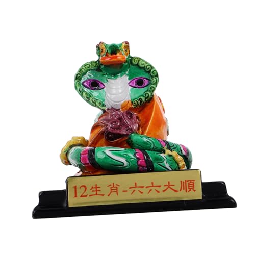 IMIKEYA 2025 Jahr der Schlange bemalte Ornamente Mond- Figur Zahlen Festival Tierverzierungen wohnaccessoires einzigartige Drache Miniatur Mondneujahr-Schlangenornament Harz IMIKEYA 2025 Jahr der Schlange bemalte Ornamente Mond- Figur Zahlen Festival Tierverzierungen wohnaccessoires einzigartige Drache Miniatur Mondneujahr-Schlangenornament Harz von IMIKEYA