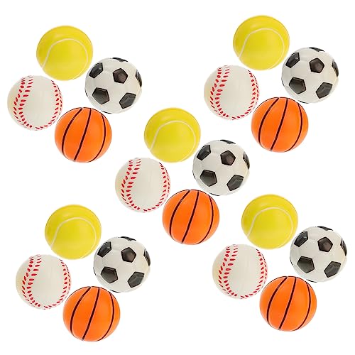 IMIKEYA 20stücke Baseball-schaumbälle Mini-stressbälle Volleyball-schaumbälle Party-Spielzeug Aus Pu Und Schaumstoff Für Stressabbau IMIKEYA 20stücke Baseball-schaumbälle Mini-stressbälle Volleyball-schaumbälle Party-Spielzeug Aus Pu Und Schaumstoff Für Stressabbau von IMIKEYA