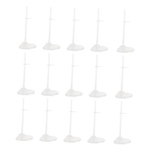 IMIKEYA 20Stücke Puppenhalter Transparente Unterstützung Für Puppen Display Racks Stabiler Puppenständer Für Figuren Und Sammlungen Für Puppen von IMIKEYA