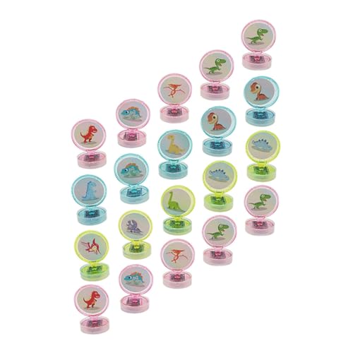 IMIKEYA 20Stücke Teiliges Dinosaurier Stempelspielzeug für Lustige Mini Stempel mit Cartoon Motiven für Geburtstagsgeschenke und Tierische Themenpartys um Kreative Spielstunden IMIKEYA 20Stücke Teiliges Dinosaurier Stempelspielzeug für Lustige Mini Stempel mit Cartoon Motiven für Geburtstagsgeschenke und Tierische Themenpartys um Kreative Spielstunden von IMIKEYA