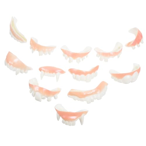 IMIKEYA 24 Stück Halloween Zahnersatz Lustige Dekoration Vampirzähne Zahnersatz Falsche Übernacht Mund Für Erwachsene Zombie Zahnform Formbares Monster Halloween Kostüm Party IMIKEYA 24 Stück Halloween Zahnersatz Lustige Dekoration Vampirzähne Zahnersatz Falsche Übernacht Mund Für Erwachsene Zombie Zahnform Formbares Monster Halloween Kostüm Party von IMIKEYA
