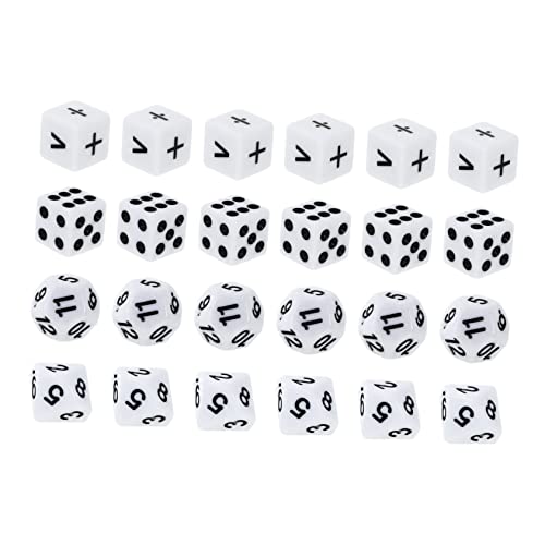 IMIKEYA 24 Stück Kinderwürfel Für Die Schule Lernspielzeug Mathematik Requisite Mathematische Punktwürfel Requisiten Lernwürfel Kinderwürfel Große Zahlenwürfel Acryl Weiß IMIKEYA 24 Stück Kinderwürfel Für Die Schule Lernspielzeug Mathematik Requisite Mathematische Punktwürfel Requisiten Lernwürfel Kinderwürfel Große Zahlenwürfel Acryl Weiß von IMIKEYA