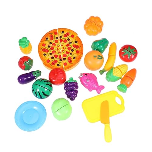 IMIKEYA Stück Teiliges und Gemüse Schneide Spielzeugset für Kunterbunte Spielzeugküche mit Realistischen Schneidefunktionen für Kreative Kochabenteuer IMIKEYA Stück Teiliges und Gemüse Schneide Spielzeugset für Kunterbunte Spielzeugküche mit Realistischen Schneidefunktionen für Kreative Kochabenteuer von IMIKEYA