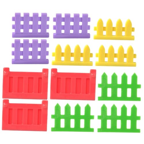 IMIKEYA 24 Stück Zaun Teiliges Resin Gartenzaun Dekorationsset für Miniaturprojekte Puppenhaus und Kleine Ergänzung für Kreative IMIKEYA 24 Stück Zaun Teiliges Resin Gartenzaun Dekorationsset für Miniaturprojekte Puppenhaus und Kleine Ergänzung für Kreative von IMIKEYA