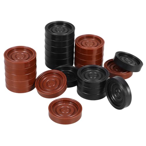 IMIKEYA 24 Stücke Stücke Dame Zubehör Brettspiel Zubehör Abs von IMIKEYA