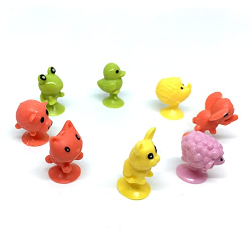 IMIKEYA 24stücke Teiliges Mini Saugnapf Tierfiguren Cartoon Spielzeug Für Junge Mädchen Zufällige Muster Als Mitgebsel Für Kindergeburtstage Lernspielzeug Für Kleinkinder von IMIKEYA