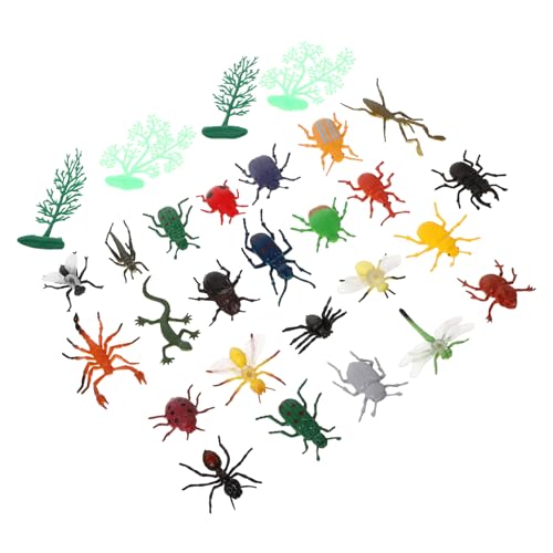 IMIKEYA 24Stücke Realistisches Insektenspielzeug Simulation Insekten Figuren Für Lehrreiches Insektenforschung Und Entdeckung Für Jungen Und Mädchen IMIKEYA 24Stücke Realistisches Insektenspielzeug Simulation Insekten Figuren Für Lehrreiches Insektenforschung Und Entdeckung Für Jungen Und Mädchen von IMIKEYA
