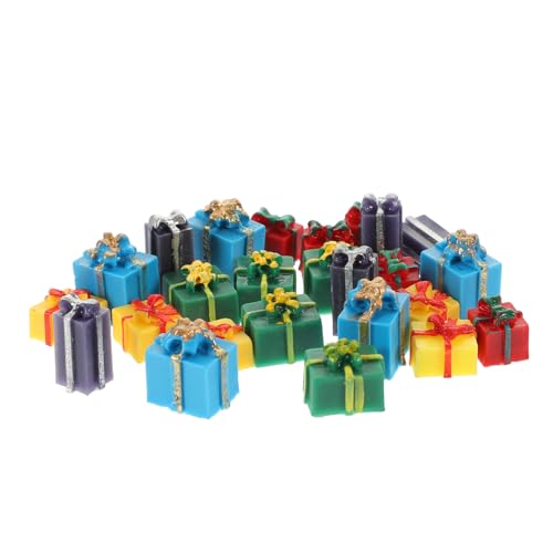 IMIKEYA 25-teiliges Miniatur-weihnachtsornament-Set Realistische Puppenhaus-Requisiten Mini-Boxen Modell Für Weihnachtsdekorationen IMIKEYA 25-teiliges Miniatur-weihnachtsornament-Set Realistische Puppenhaus-Requisiten Mini-Boxen Modell Für Weihnachtsdekorationen von IMIKEYA