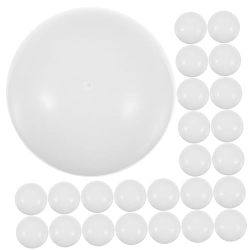 IMIKEYA 25 Stück Öffbare Lotteriebälle Kunststoffkugeln für Tombola Partyspiele und Veranstaltungen Weiße Sphere Lottery Balls Wiederverwendbare Spielbälle für Kreative Aktivitäten IMIKEYA 25 Stück Öffbare Lotteriebälle Kunststoffkugeln für Tombola Partyspiele und Veranstaltungen Weiße Sphere Lottery Balls Wiederverwendbare Spielbälle für Kreative Aktivitäten von IMIKEYA