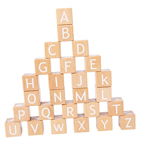 IMIKEYA 26 Stück Teiliges Holzbuchstaben und Lernspielzeug für Alphabetische Blöcke Pädagogisches für Frühe Bildung für Kleinkinder und Vorschulkinder IMIKEYA 26 Stück Teiliges Holzbuchstaben und Lernspielzeug für Alphabetische Blöcke Pädagogisches für Frühe Bildung für Kleinkinder und Vorschulkinder von IMIKEYA