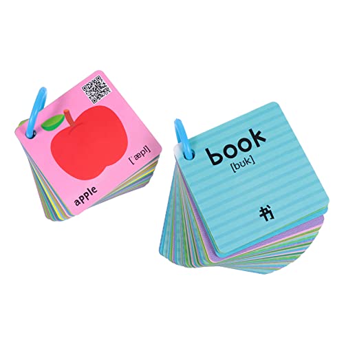 IMIKEYA 2Sätze Englische Buchstabenkarten Für Lernkarten Für Tägliche Versorgung Kognitive Entwicklung Und Spielerisches Lernen Für Vorschulkinder Und Kleinkinder von IMIKEYA