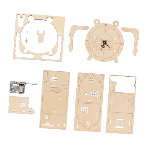 IMIKEYA 2Sätze Holzspielzeug Für Musikalisches Puzzle Und Uhr Puzzle Kognitives Aus Holz Für Kreatives Und Lernen Fördert Die Feinmotorik Und Logische IMIKEYA 2Sätze Holzspielzeug Für Musikalisches Puzzle Und Uhr Puzzle Kognitives Aus Holz Für Kreatives Und Lernen Fördert Die Feinmotorik Und Logische von IMIKEYA