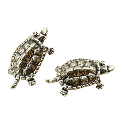 IMIKEYA 2St Messingverzierungen Dekorationen für Aquarien Golddekoration Ohrpiercing-Set Ergebnisse Nieten schildkröte Figur Animal Figures Schildkrötendekor aus Messing Desktop-Ornament IMIKEYA 2St Messingverzierungen Dekorationen für Aquarien Golddekoration Ohrpiercing-Set Ergebnisse Nieten schildkröte Figur Animal Figures Schildkrötendekor aus Messing Desktop-Ornament von IMIKEYA