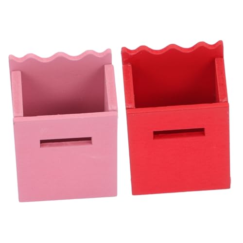 IMIKEYA 2Stücke Briefkästen Für Puppenhaus Teiliges Aus Hochwertigem Elegantes Design Für Mini Hausdekor Und Sammler Von Miniaturmöbeln IMIKEYA 2Stücke Briefkästen Für Puppenhaus Teiliges Aus Hochwertigem Elegantes Design Für Mini Hausdekor Und Sammler Von Miniaturmöbeln von IMIKEYA