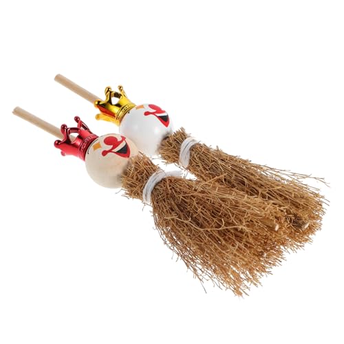 IMIKEYA 2Stücke Clownbesen Puppenhauszubehör Realistischer Besen für Kreative Szenen Robustes Design für Sammler und Fantasievolles für Verschiedene IMIKEYA 2Stücke Clownbesen Puppenhauszubehör Realistischer Besen für Kreative Szenen Robustes Design für Sammler und Fantasievolles für Verschiedene von IMIKEYA