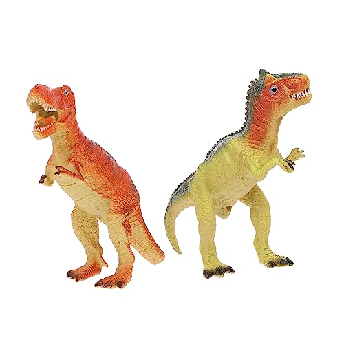 IMIKEYA 2Stücke Dinosaurierfiguren Simulation Dinosaurier Für Triceratops Für Frühkindliche Bildung Und Kreative Spiele Zufälliger Stil von IMIKEYA