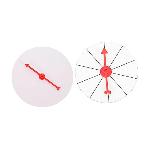 IMIKEYA 2Stücke Drehspiel DIY Preisrad Für Partys Wiederverwendbar Aus Hochwertigem Material Für Spiele Und Gewinnspiele Einfach Zu Beschriften von IMIKEYA