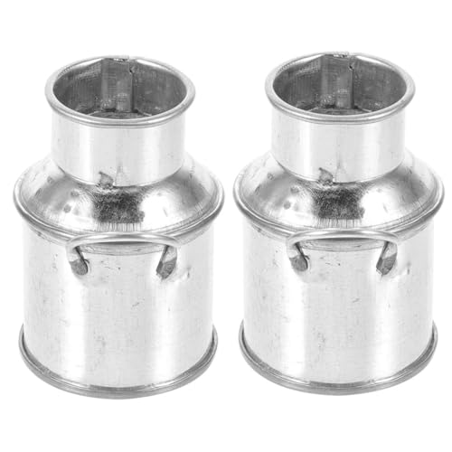 IMIKEYA 2Stücke Eimer Dekorative Blumenvase Für Mini Und Garten Für Mikro Landschaften Zartes Design Für Kreative Deko von IMIKEYA